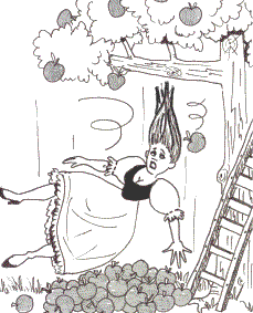 Tomber dans les pommes