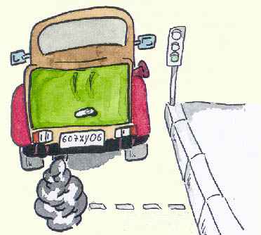 La voiture - arrière