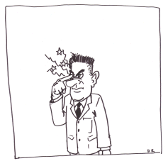 Se mettre le doigt dans l'œil